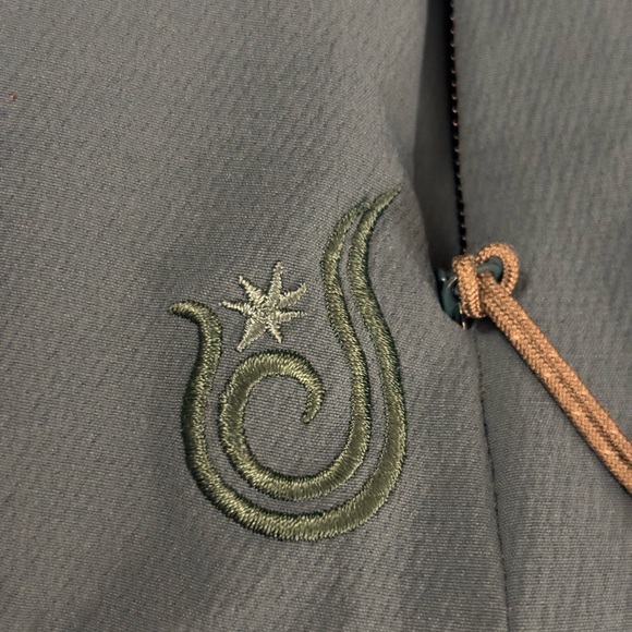 Isis Teal Wind/ Water Resistant Lightweight Jacket for Women - Picture 10 of 12